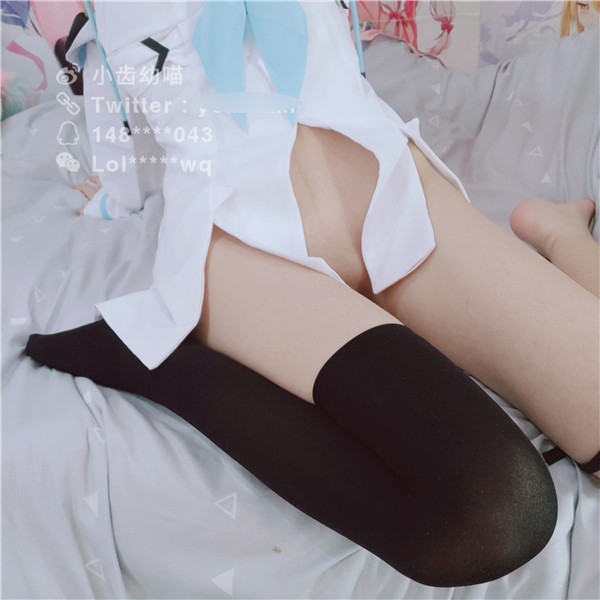 極品網紅少女@推特@福利姬@小幼齒喵之白上吹雪（31P/1V/142MB） COSPLAY-第1張
